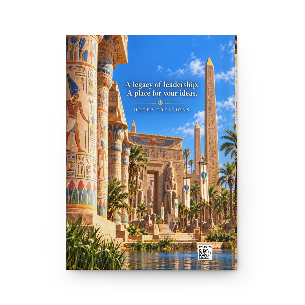 Djehutymes III Hardcover Journal | Pharaoh of Kemet | African History Journal