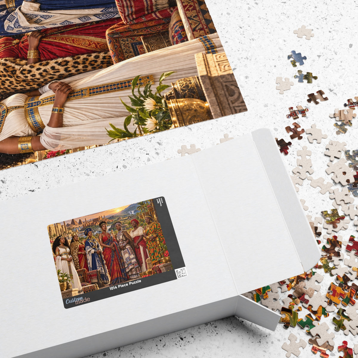 Warrior Queens Jigsaw Puzzle | Seven Queens, Unbreakable Spirit | 110–1014 Pieces