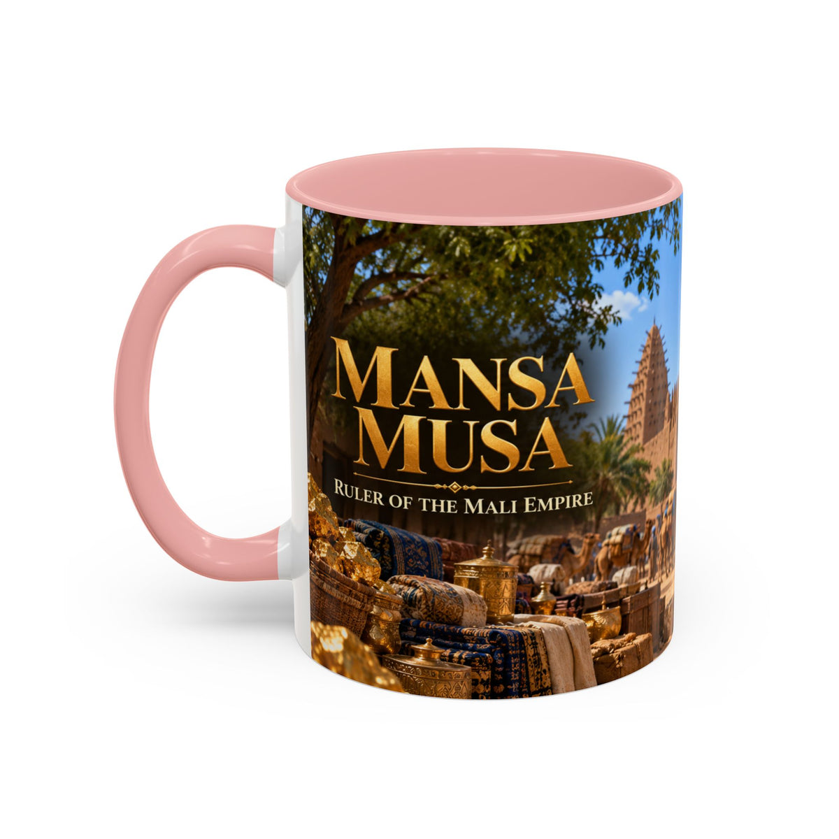 Mansa Musa Coffee Mug | Ruler of the Mali Empire | African History Mug
