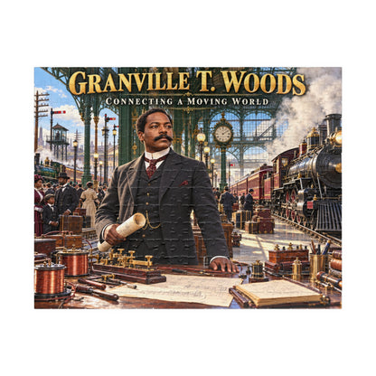 Granville T. Woods Jigsaw Puzzle — Connecting a Moving World