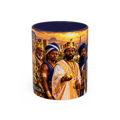The Warrior Kings Coffee Mug | Seven Kings. One Legacy. | African History Gift