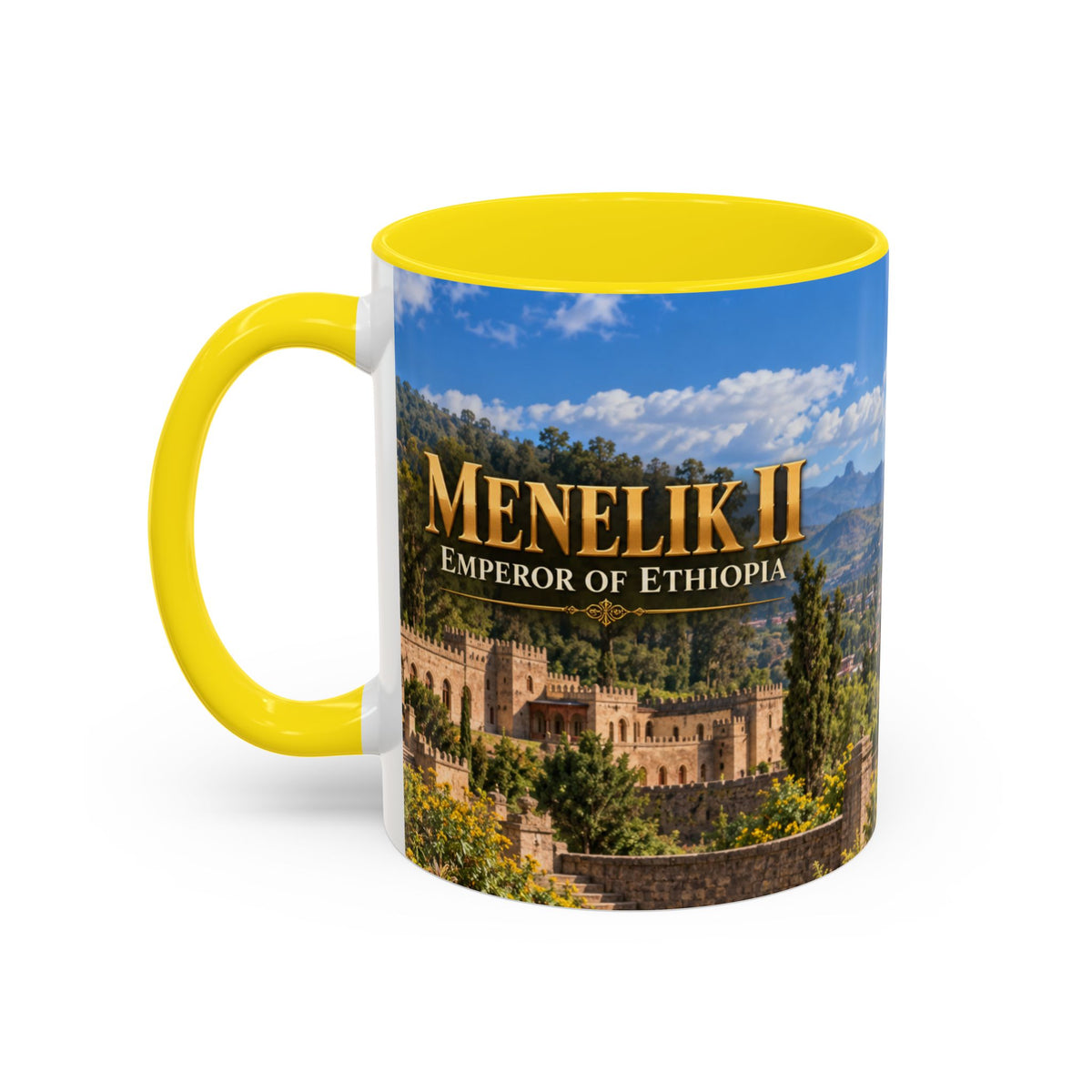 Menelik II Coffee Mug | Emperor of Ethiopia | African History Mug