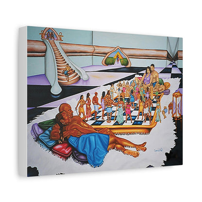 The Hue Man Chess Game: Awaken & Unite - Cultural Art Print