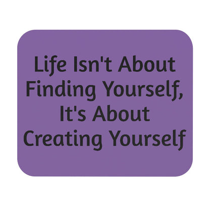 Life's About Creating Yourself Desk Pad | Purpose & Potential