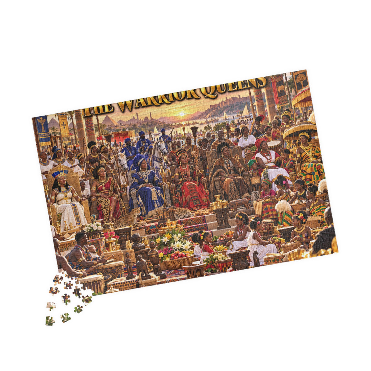 The Warrior Queens — Assembly of Queens Jigsaw Puzzle