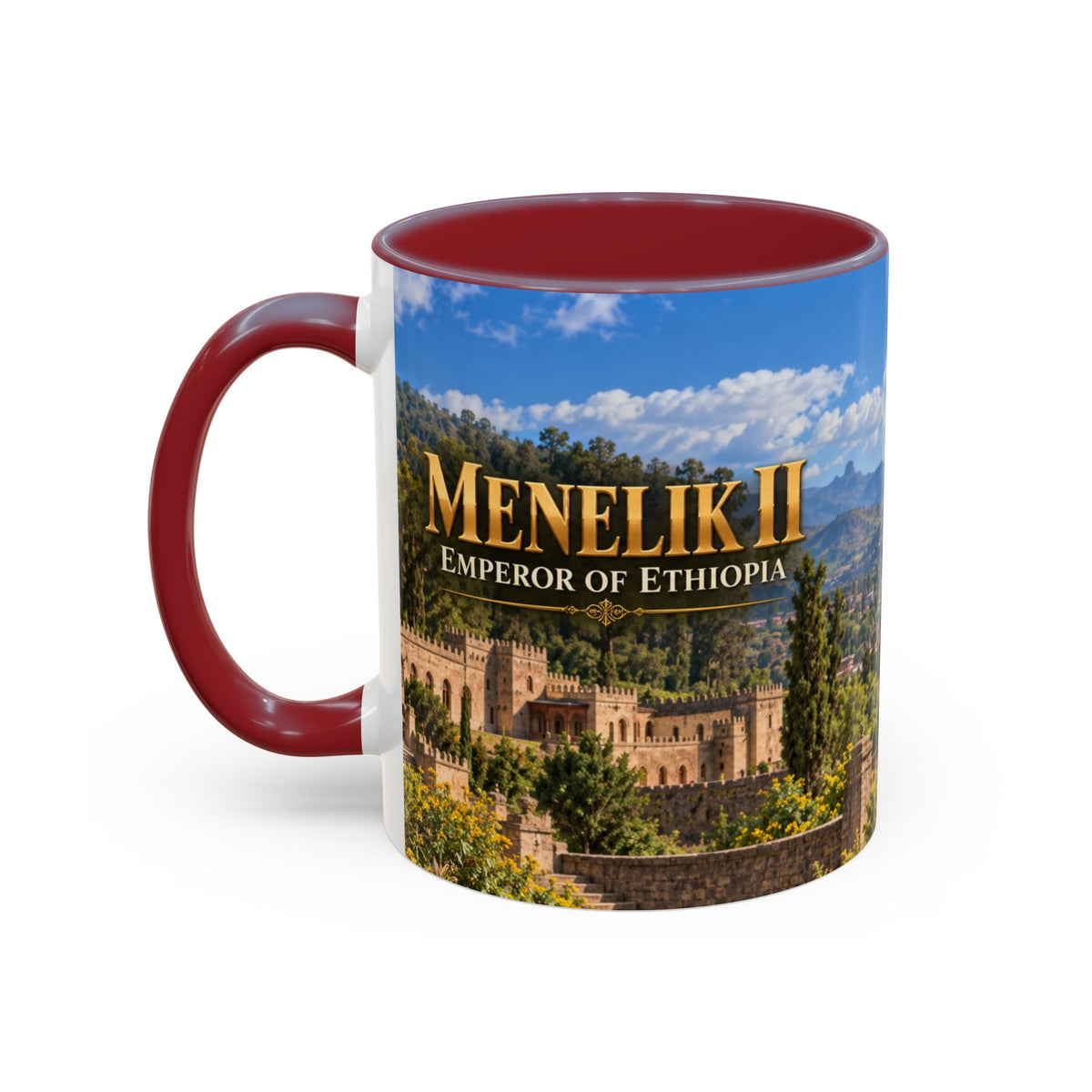 Menelik II Coffee Mug | Emperor of Ethiopia | African History Mug