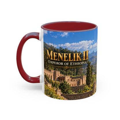Menelik II Coffee Mug | Emperor of Ethiopia | African History Mug