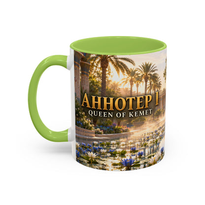 Queen Ahhotep I Coffee Mug | Queen of Kemet | Warrior Queens Collection
