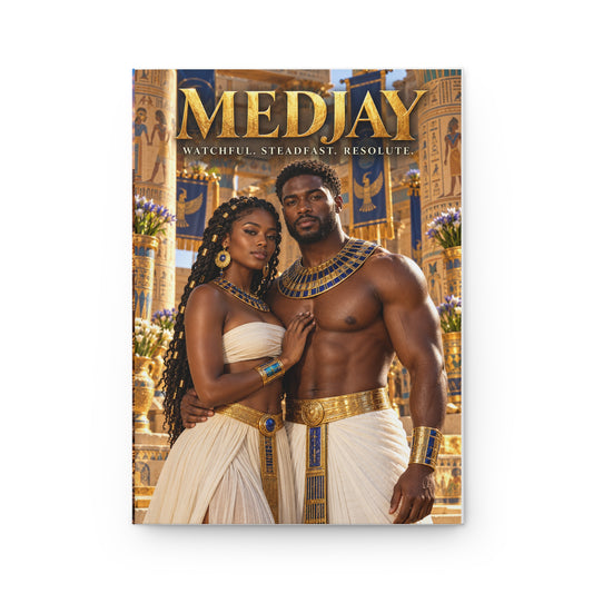 Medjay Couple Journal | Passion & Strength | Black Love Notebook