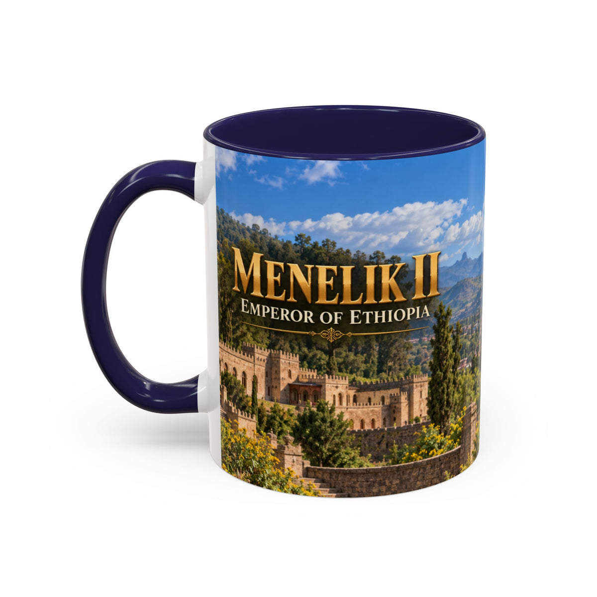 Menelik II Coffee Mug | Emperor of Ethiopia | African History Mug