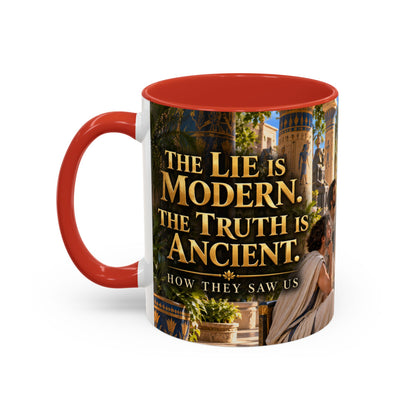 The Lie Is Modern. The Truth Is Ancient. — Kemetic Scholars Coffee Mug