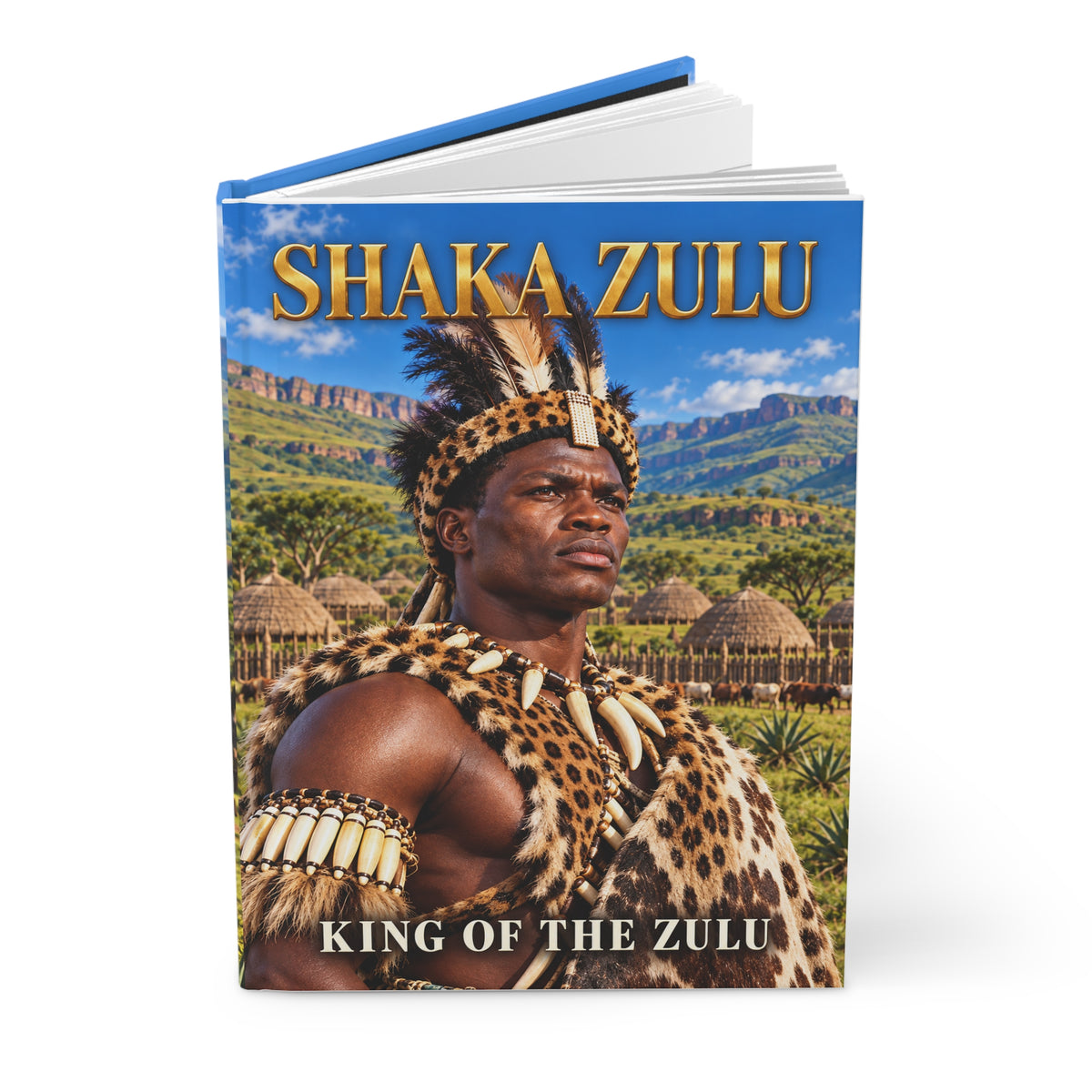 Shaka Zulu Hardcover Journal | King of the Zulu | African History Journal