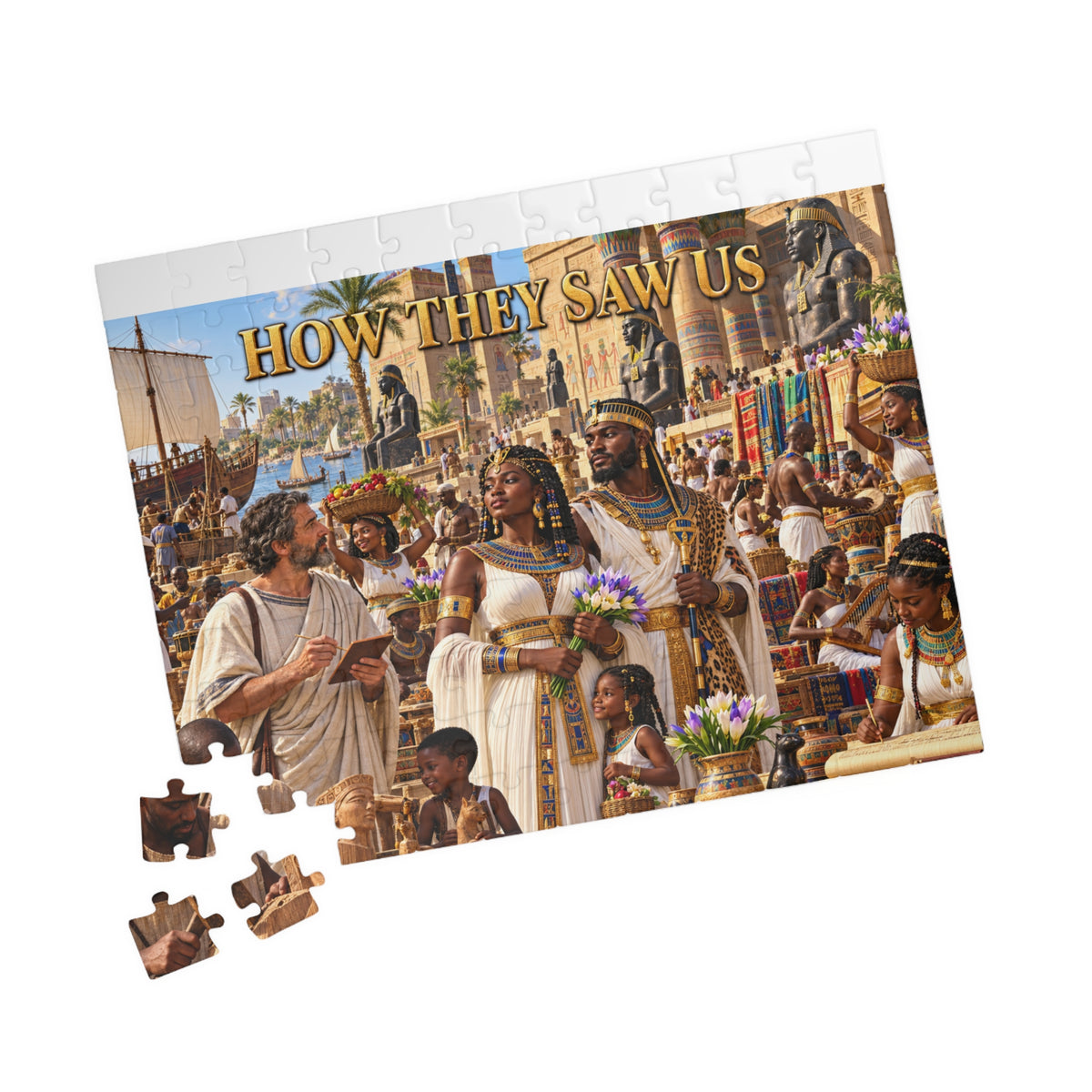 How They Saw Us Jigsaw Puzzle | The Splendor of Kemet | African Heritage