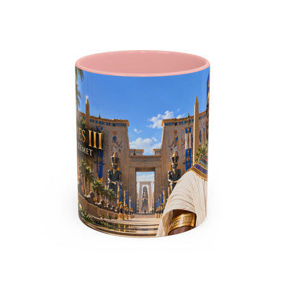 Djehutymes III Coffee Mug | Pharaoh of Kemet | African History Mug