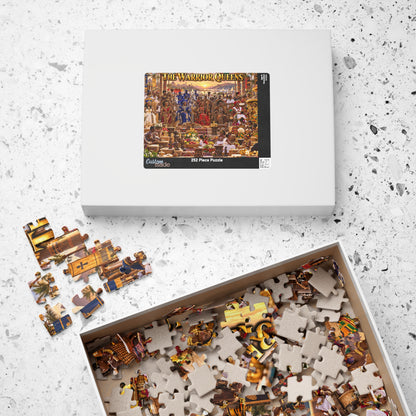 The Warrior Queens — Assembly of Queens Jigsaw Puzzle