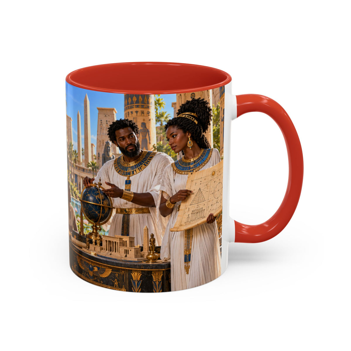 The Lie Is Modern. The Truth Is Ancient. — Kemetic Scholars Coffee Mug
