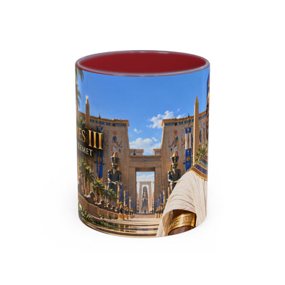Djehutymes III Coffee Mug | Pharaoh of Kemet | African History Mug