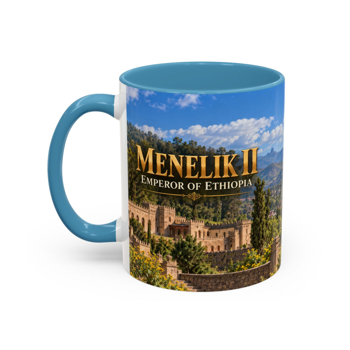 Menelik II Coffee Mug | Emperor of Ethiopia | African History Mug