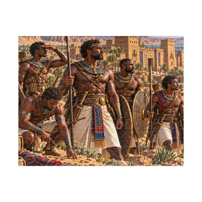 Medjay Lookout Jigsaw Puzzle | Guardians Above the City | 110–1014 Pieces