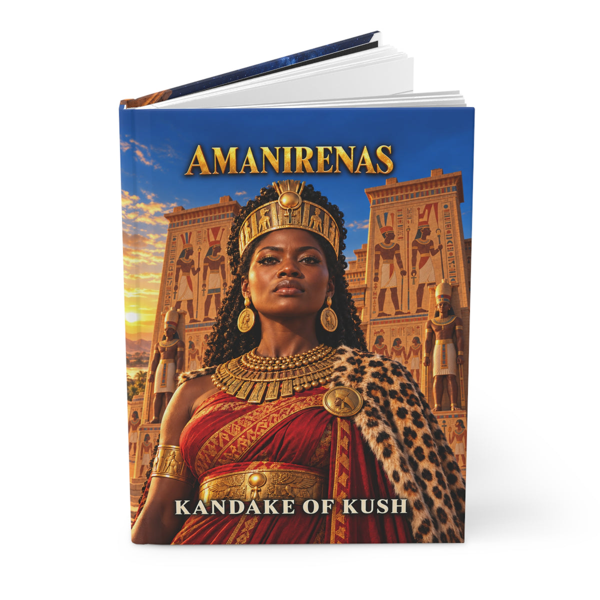 Queen Amanirenas – Kandake of Kush Hardcover Journal | 150 Lined Pages