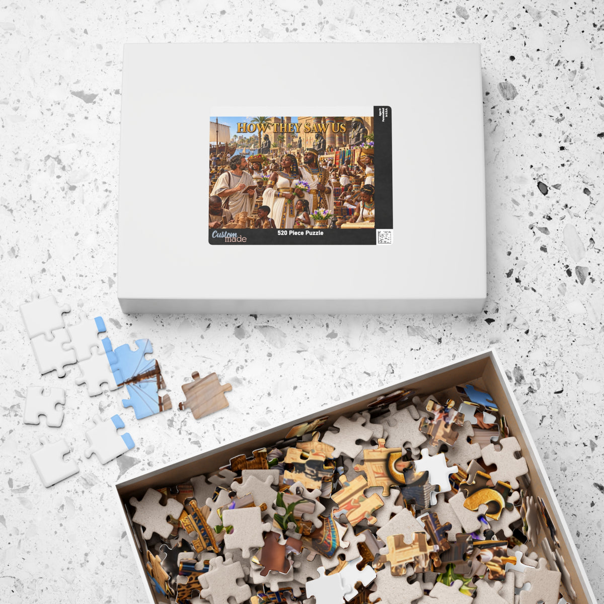 How They Saw Us Jigsaw Puzzle | The Splendor of Kemet | African Heritage