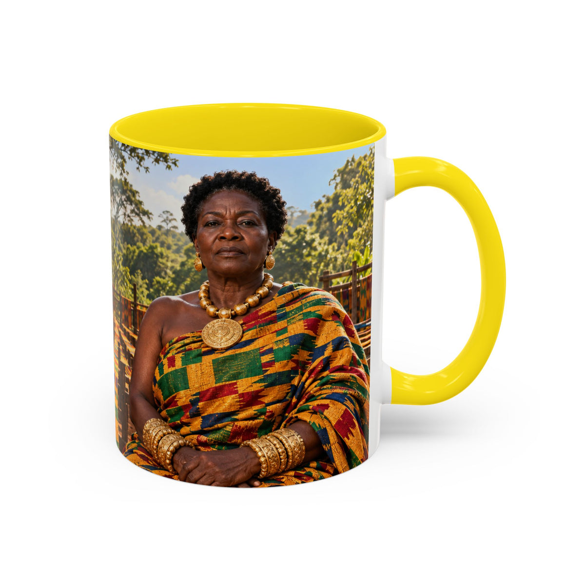 Yaa Asantewaa Coffee Mug | Queen Mother of Ejisu | Warrior Queens