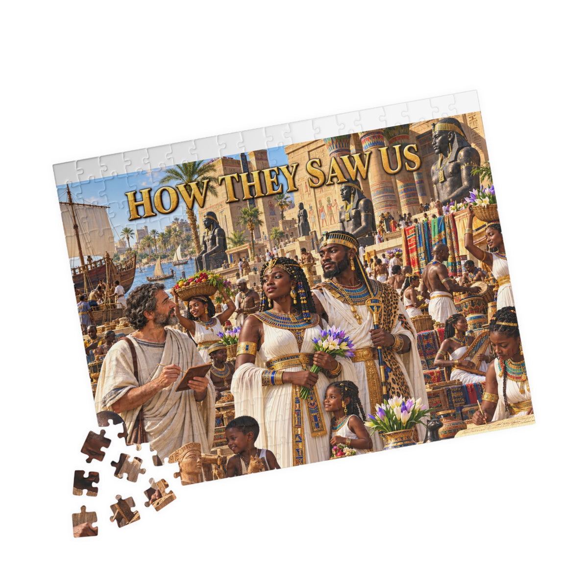 How They Saw Us Jigsaw Puzzle | The Splendor of Kemet | African Heritage