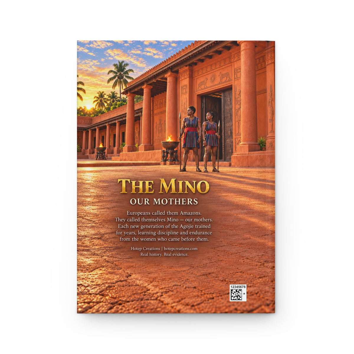 The Agojie Hardcover Journal | African Warrior Women | Matte Lined Journal