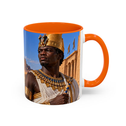 Taharqa Coffee Mug | King of Kush and Kemet | African History Mug