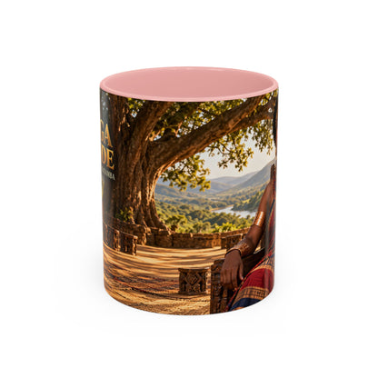 Queen Nzinga Coffee Mug | African Queen Art | Warrior Queens Collection