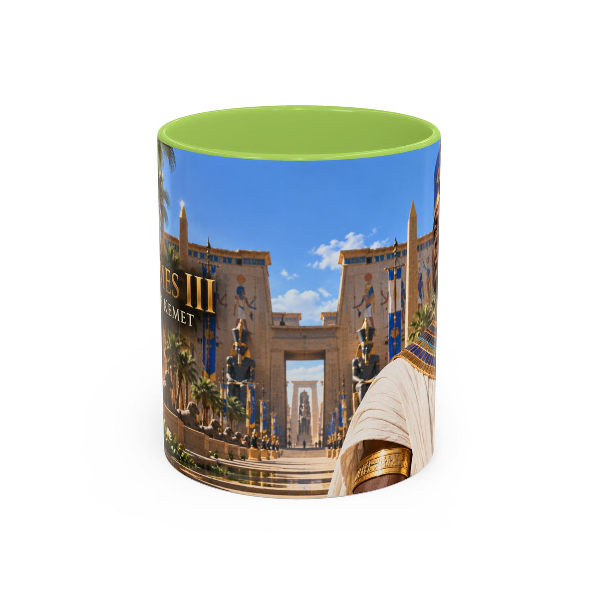 Djehutymes III Coffee Mug | Pharaoh of Kemet | African History Mug