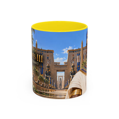 Djehutymes III Coffee Mug | Pharaoh of Kemet | African History Mug