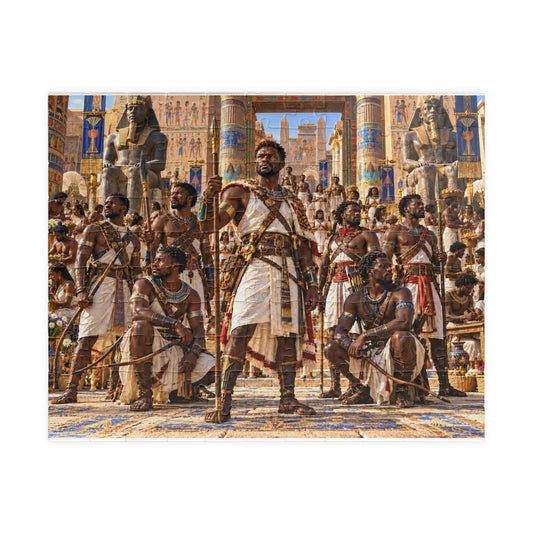 Medjay Guardians Jigsaw Puzzle | African Warrior Art | 110–1014 Pieces