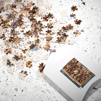 Medjay Guardians Jigsaw Puzzle | African Warrior Art | 110–1014 Pieces
