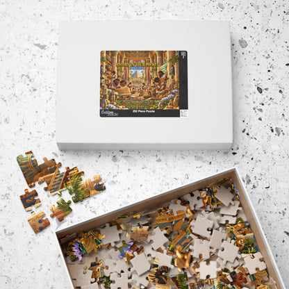 History in Your Pocket — Look Closer Jigsaw Puzzle | The Dollar Bill Symbolism Collection | Hotep Creations