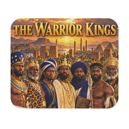The Warrior Kings Mouse Pad | Power and Wisdom | African History Desk Accessory