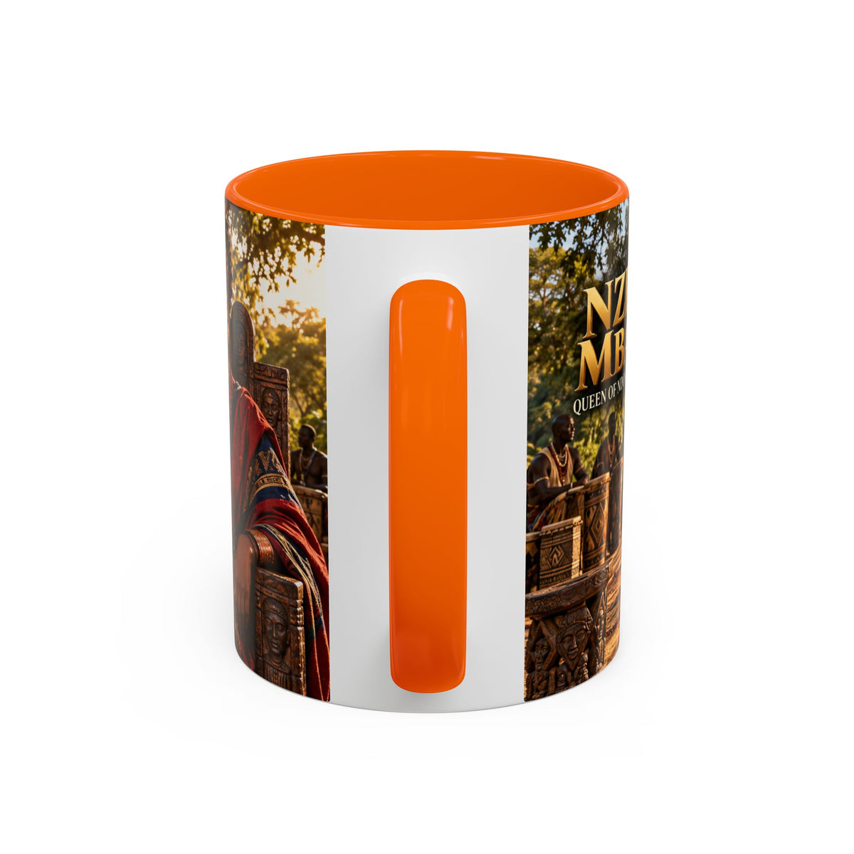 Queen Nzinga Coffee Mug | African Queen Art | Warrior Queens Collection