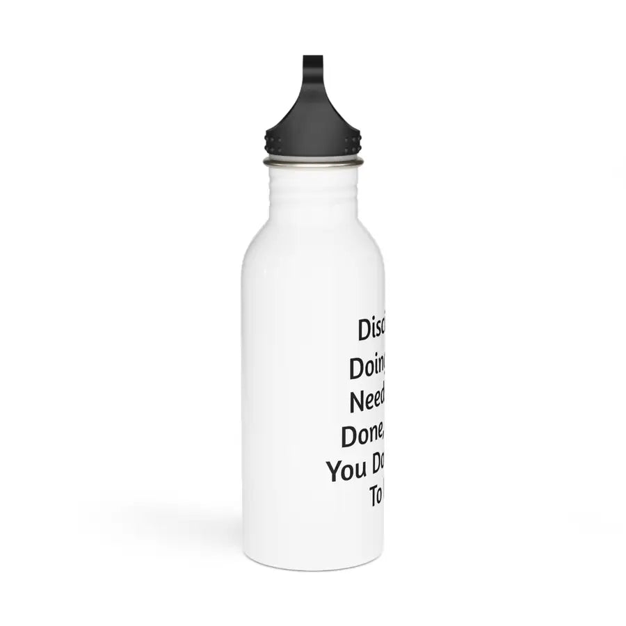 Discipline Water Bottle