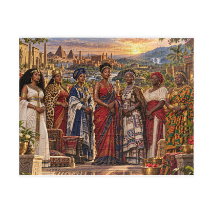 Warrior Queens Jigsaw Puzzle | Seven Queens, Unbreakable Spirit | 110–1014 Pieces