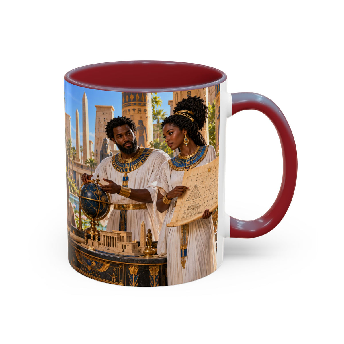 The Lie Is Modern. The Truth Is Ancient. — Kemetic Scholars Coffee Mug