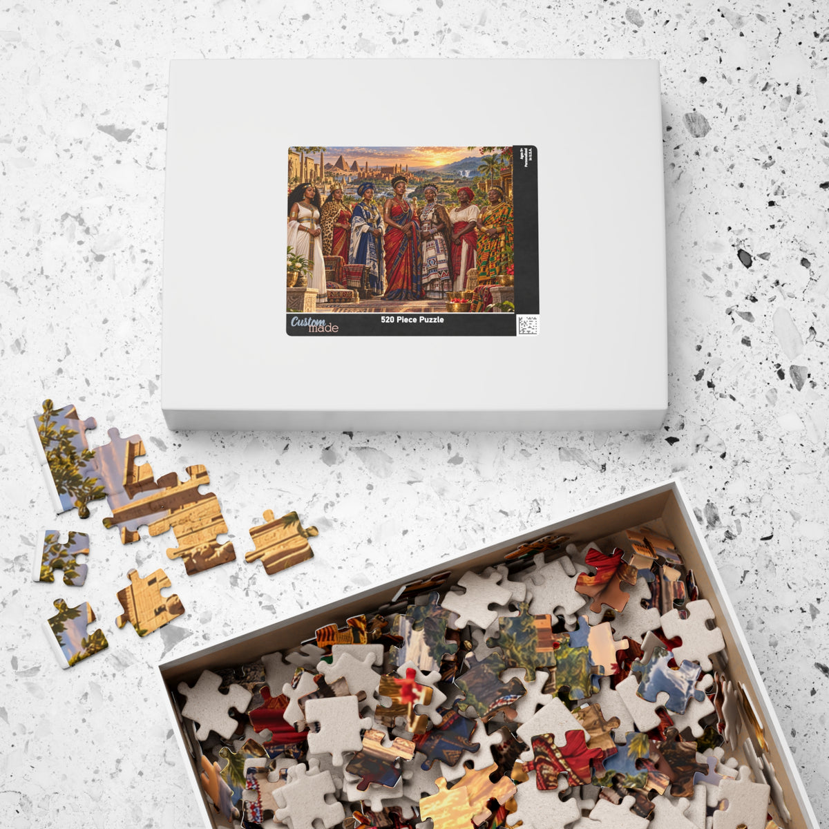 Warrior Queens Jigsaw Puzzle | Seven Queens, Unbreakable Spirit | 110–1014 Pieces