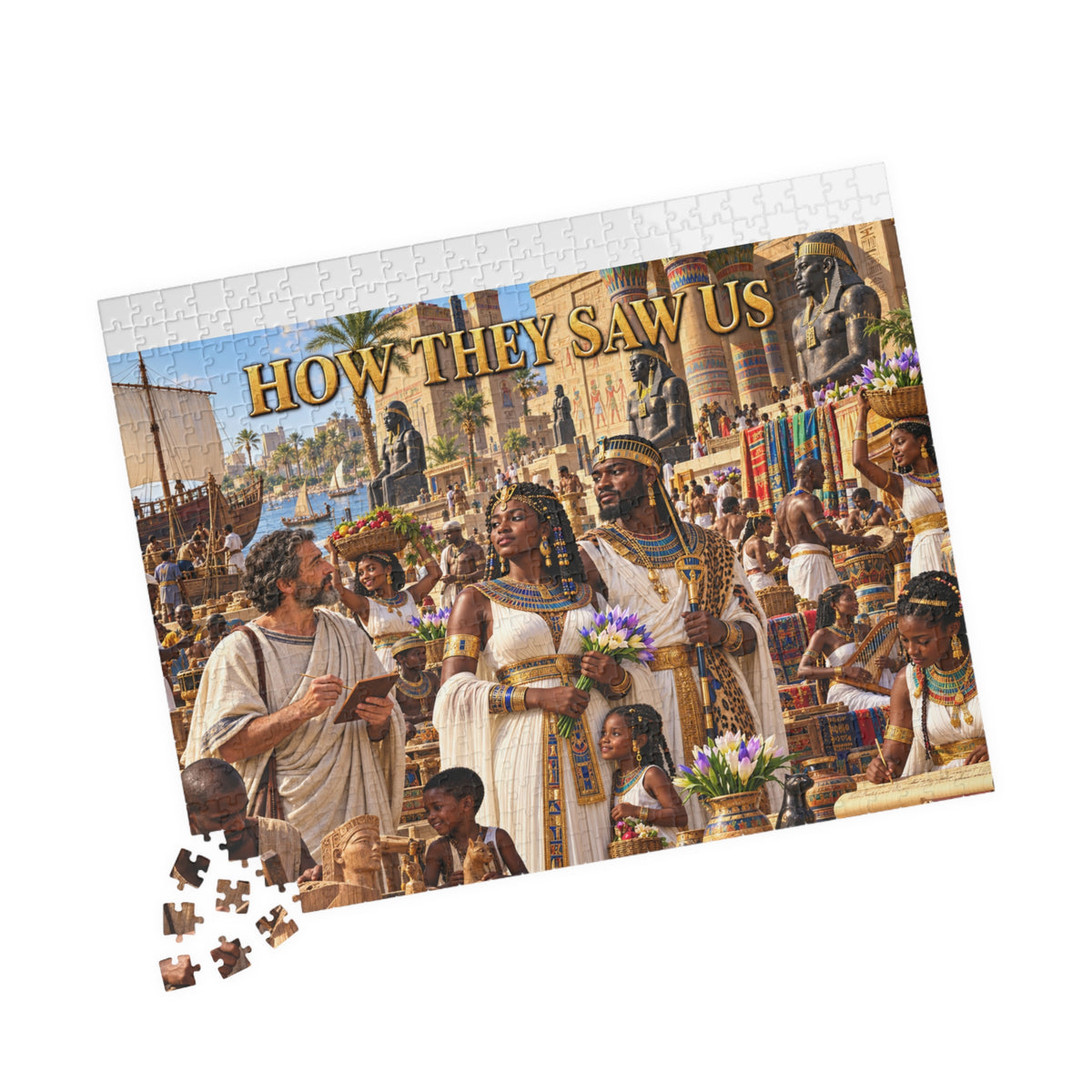 How They Saw Us Jigsaw Puzzle | The Splendor of Kemet | African Heritage
