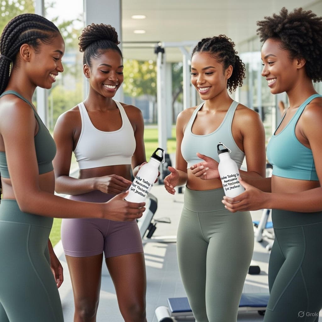 "Make Today Awesome" Water Bottle