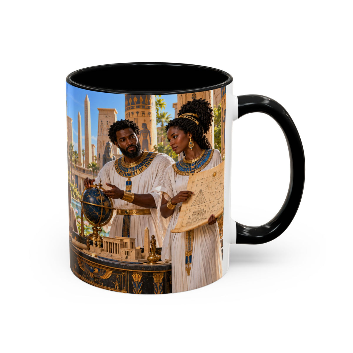 The Lie Is Modern. The Truth Is Ancient. — Kemetic Scholars Coffee Mug