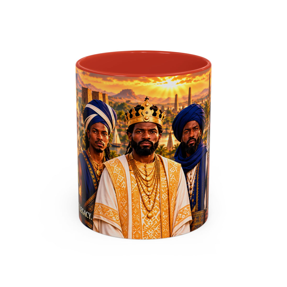 The Warrior Kings Coffee Mug | Wealth. Wisdom. Power. | African History Gift