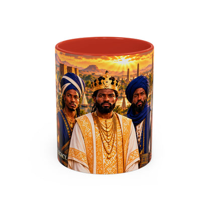 The Warrior Kings Coffee Mug | Wealth. Wisdom. Power. | African History Gift