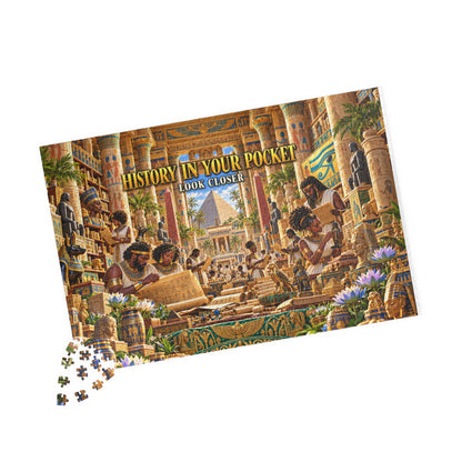 History in Your Pocket — Look Closer Jigsaw Puzzle | The Dollar Bill Symbolism Collection | Hotep Creations