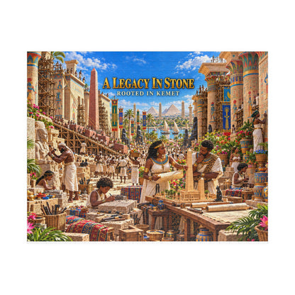A Legacy in Stone — Rooted in Kemet Jigsaw Puzzle | The Dollar Bill Symbolism Collection | Hotep Creations