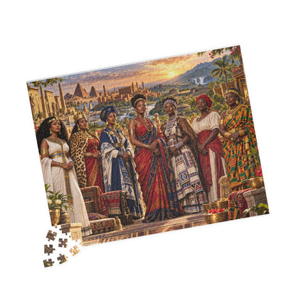 Warrior Queens Jigsaw Puzzle | Seven Queens, Unbreakable Spirit | 110–1014 Pieces