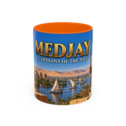 Medjay: Guardians of the Nile Coffee Mug | African Heritage | 11oz & 15oz